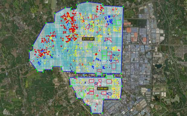 崇州市无人机违建巡检